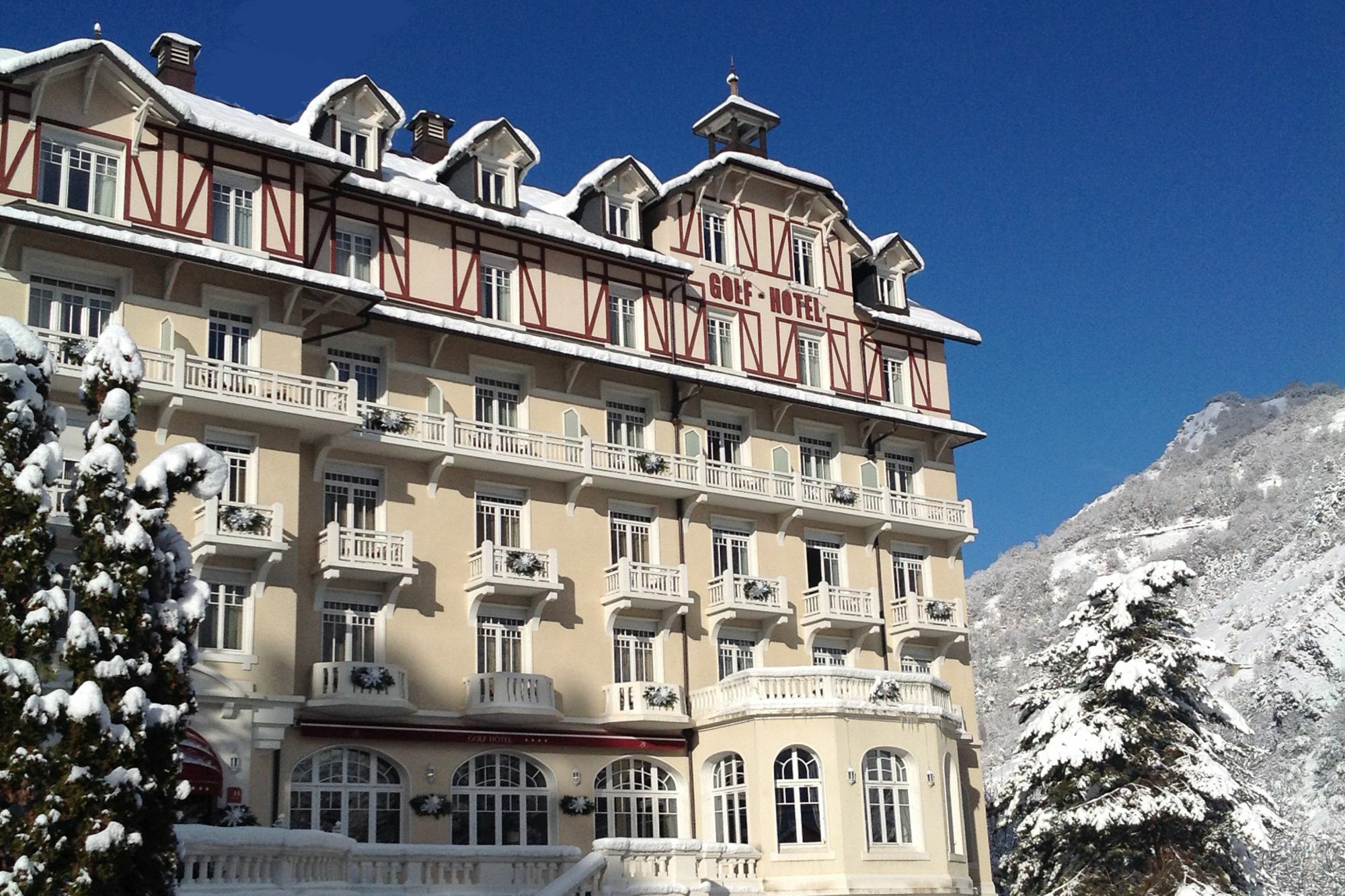 Golf Hotel Brides-les-Bains Eksteriør bilde