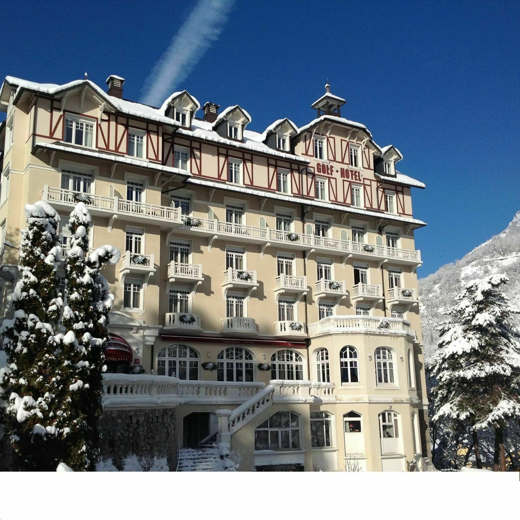 Golf Hotel Brides-les-Bains Eksteriør bilde